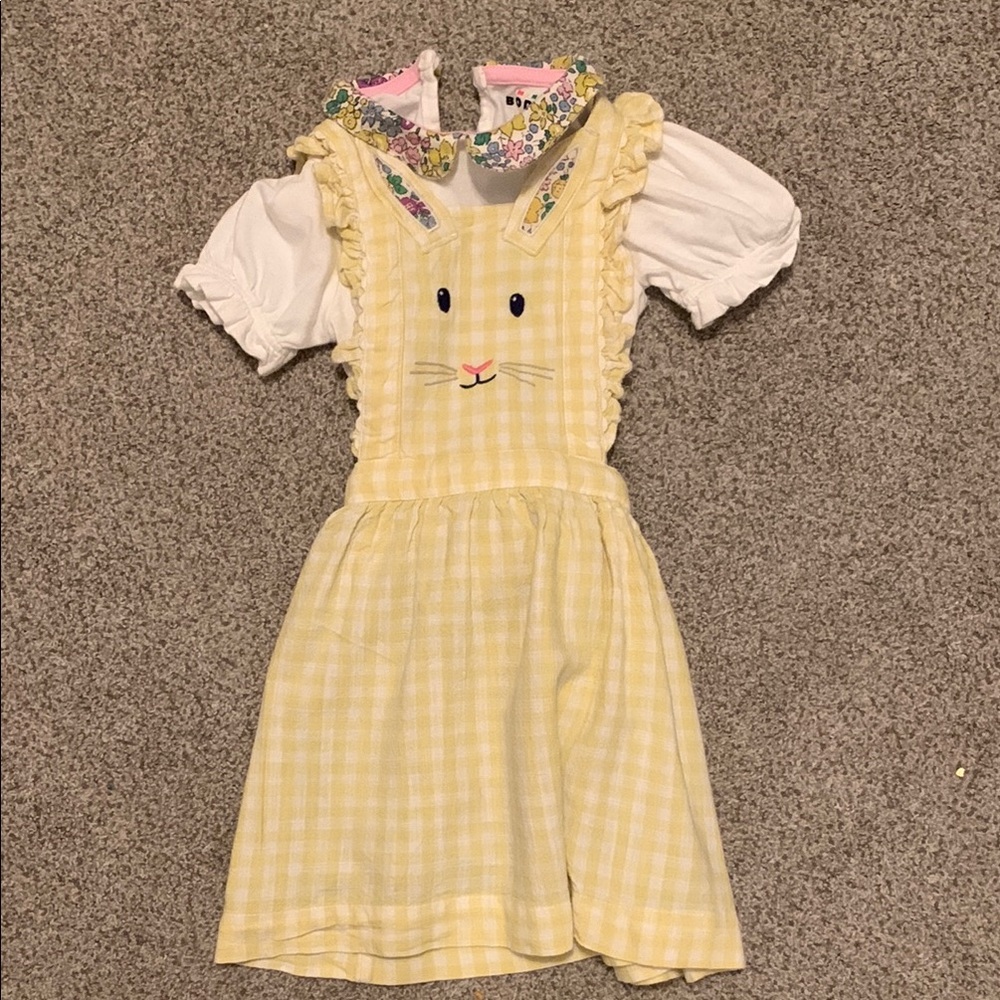 Boden Floral Collar Dress